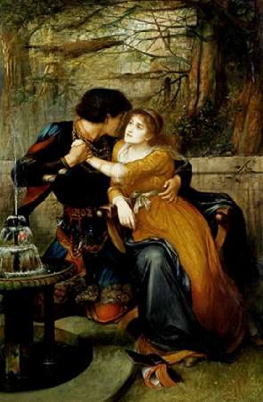 Paolo and Francesca Poster Print by Charles Edward Halle - Item # VARPDX264973